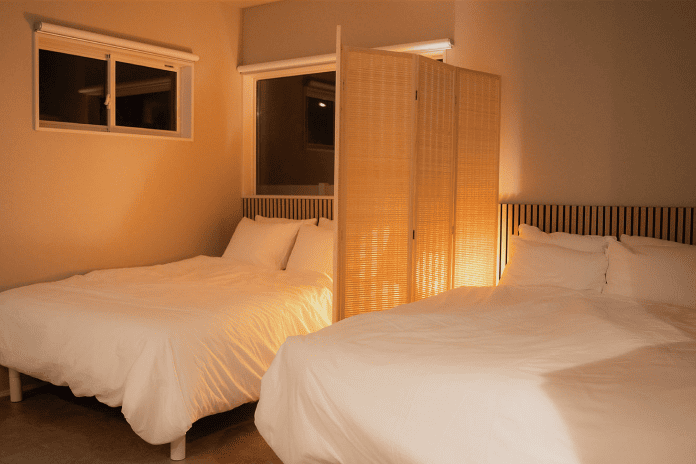 ベッドルームの写真